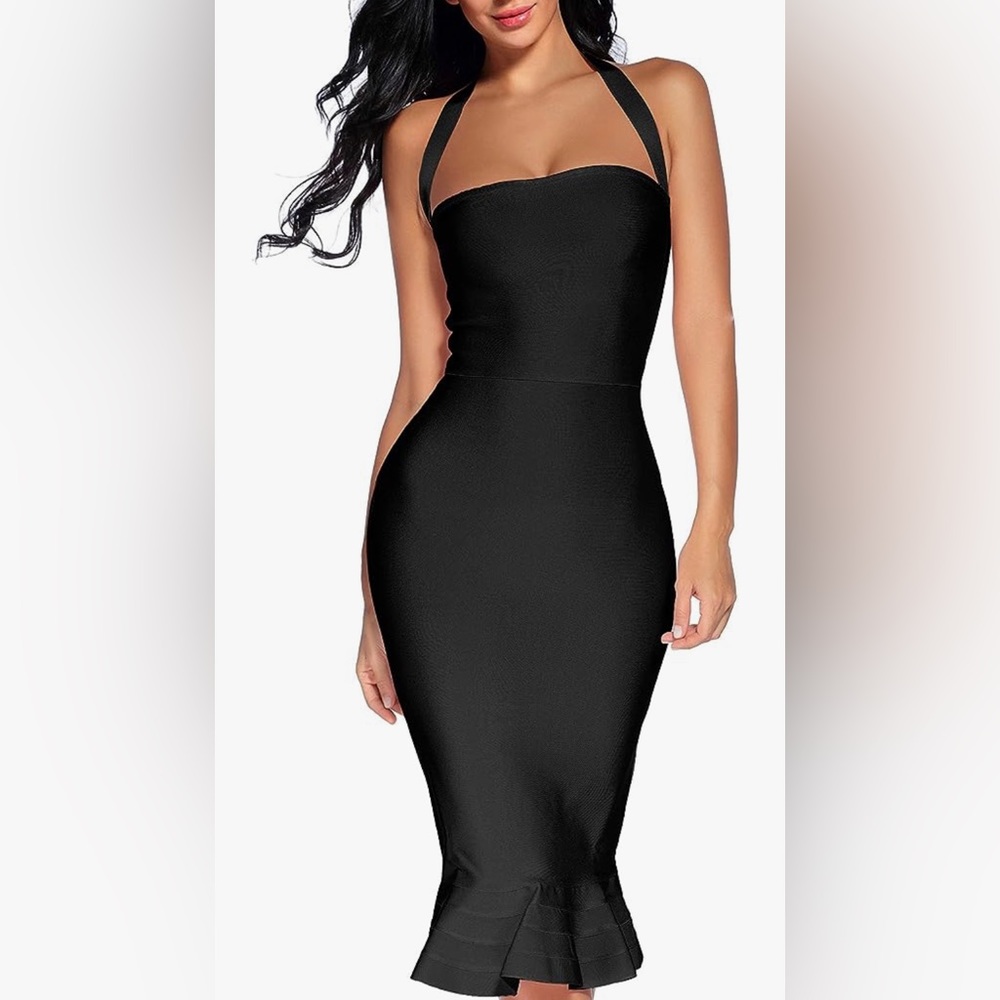 *BRAND NEW* Halter Fishtail Bodycon Dress!!